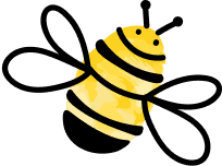 Bee Building a Hive